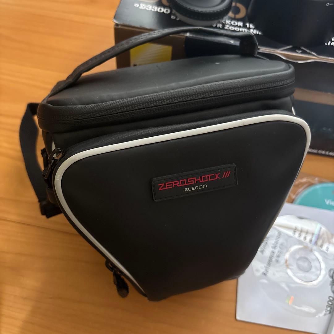 一眼レフカメラ　Nikon D3300 ブラック