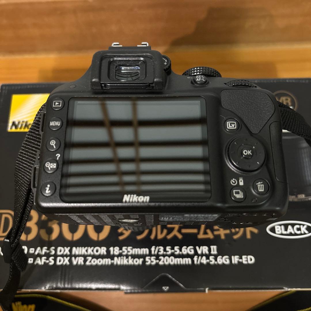 一眼レフカメラ　Nikon D3300 ブラック