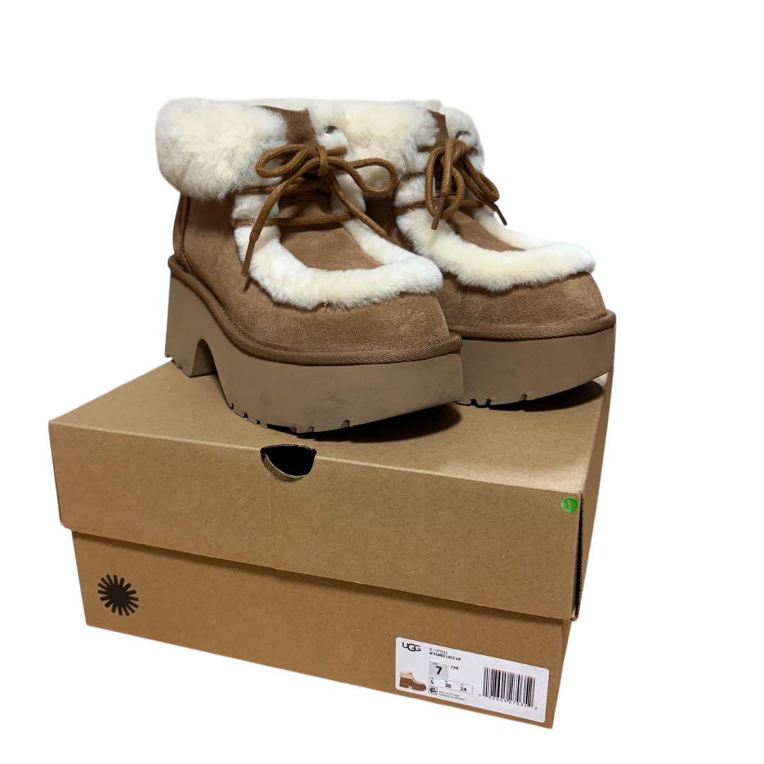 靴 UGG Esmee Lace Up y2k 24cm