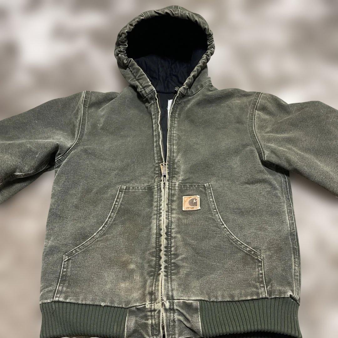 か*か様 Carhartt アクティブジャケット モスグリーン　サイズ L