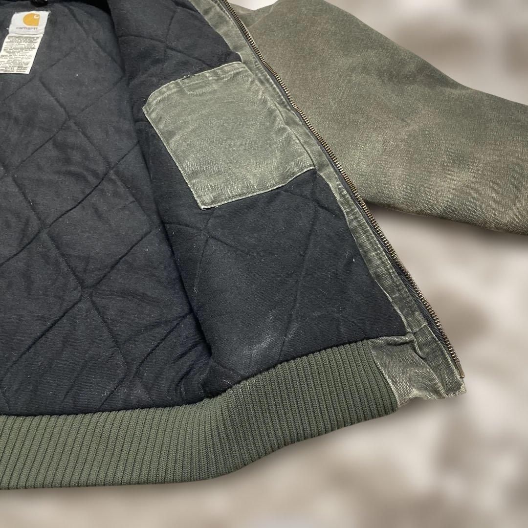 か*か様 Carhartt アクティブジャケット モスグリーン　サイズ L