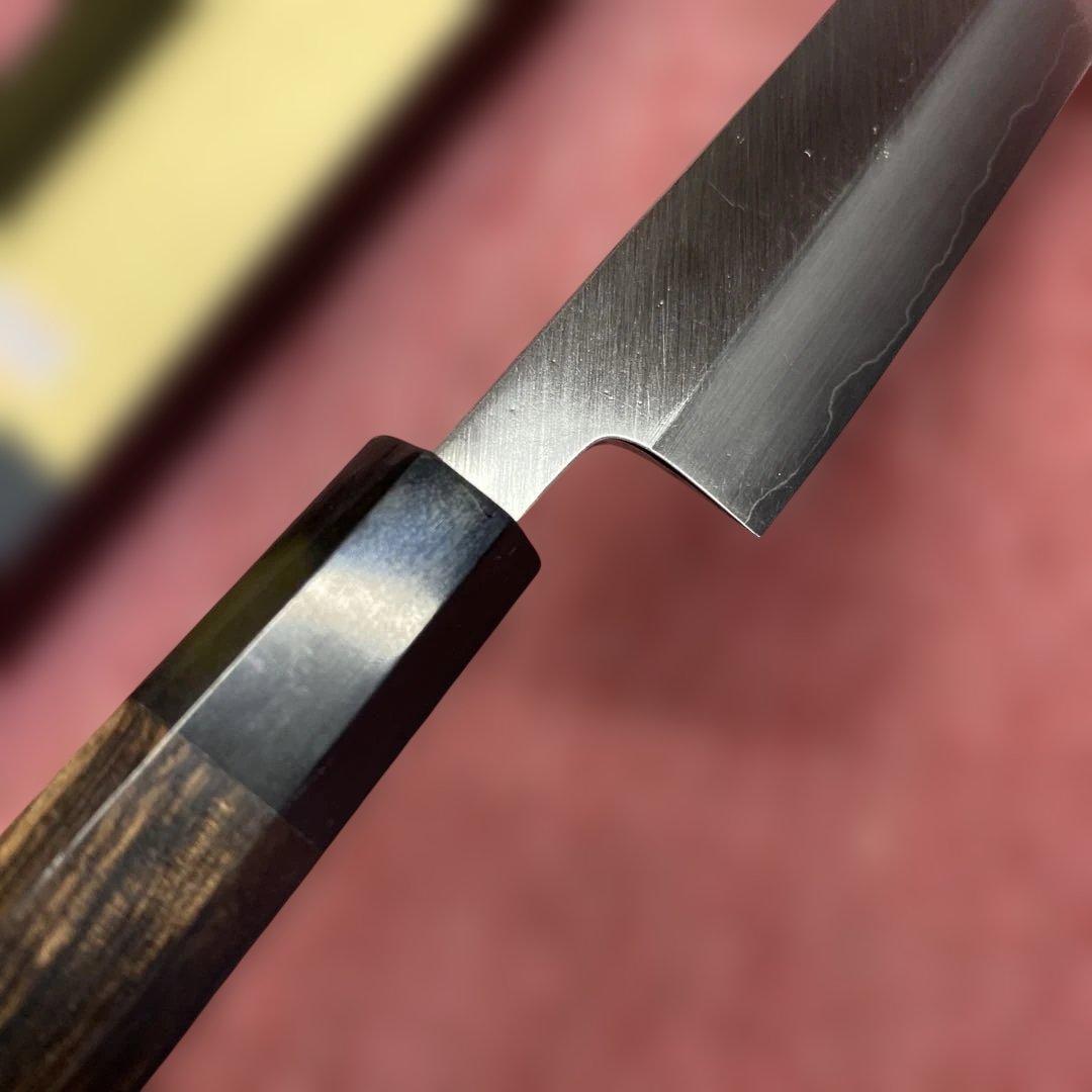 銀三　両刃　特製万能型ペティ包丁 150㎜ 5寸