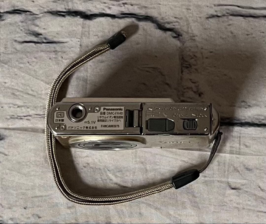 PanasonicパナソニックLUMIXゴールドコンパクトデジカメ中古