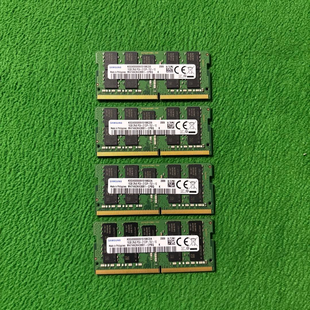 Samsung 16GB pc4 2133p 4枚