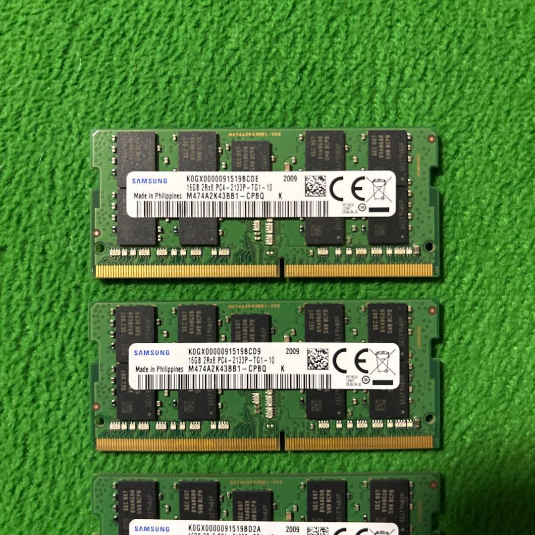 Samsung 16GB pc4 2133p 4枚