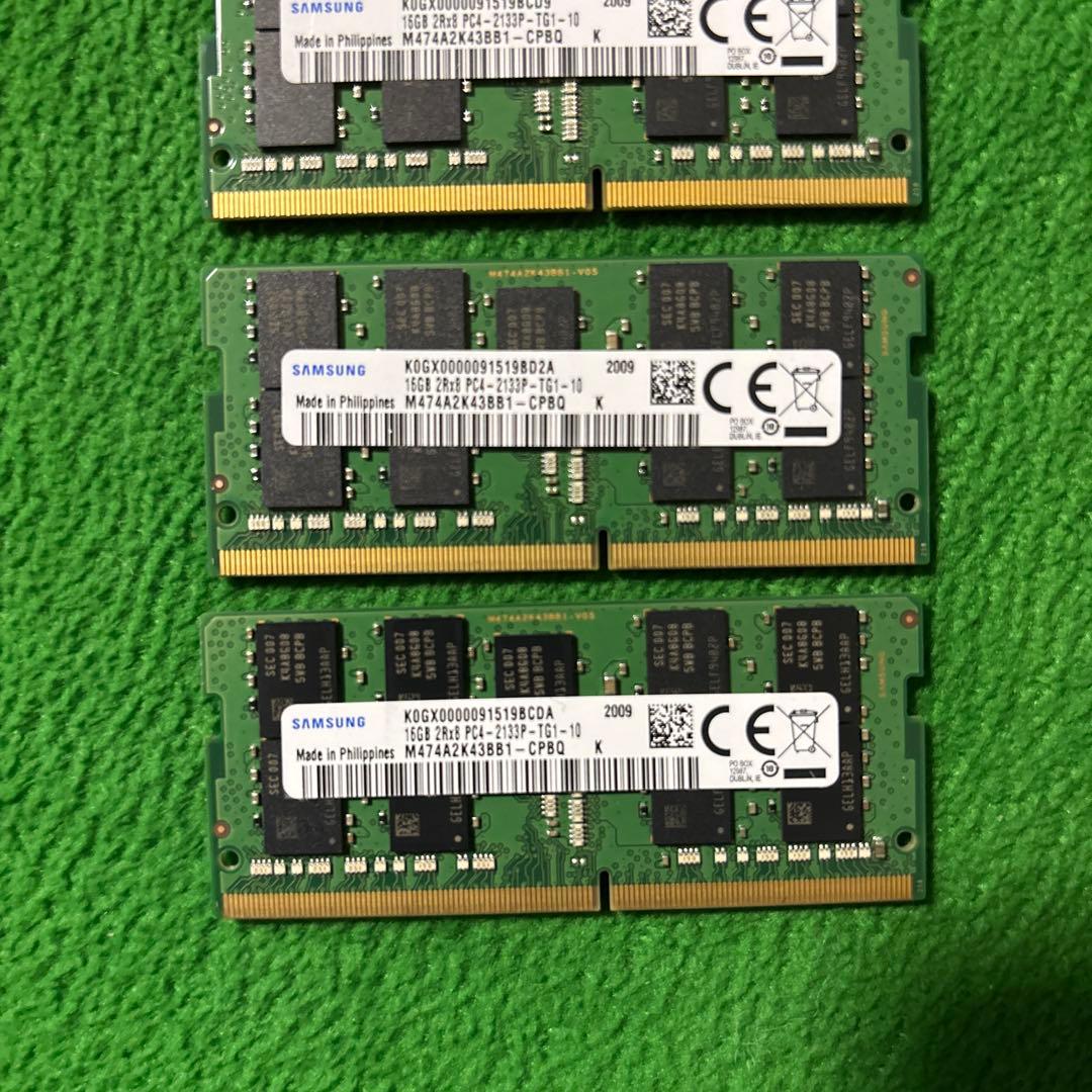 Samsung 16GB pc4 2133p 4枚