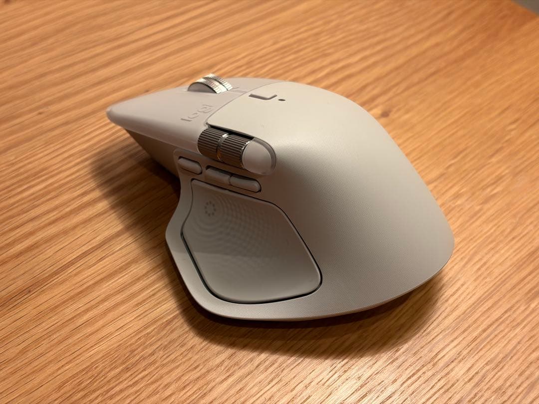 ロジクール MX MASTER 4 ペールグレー