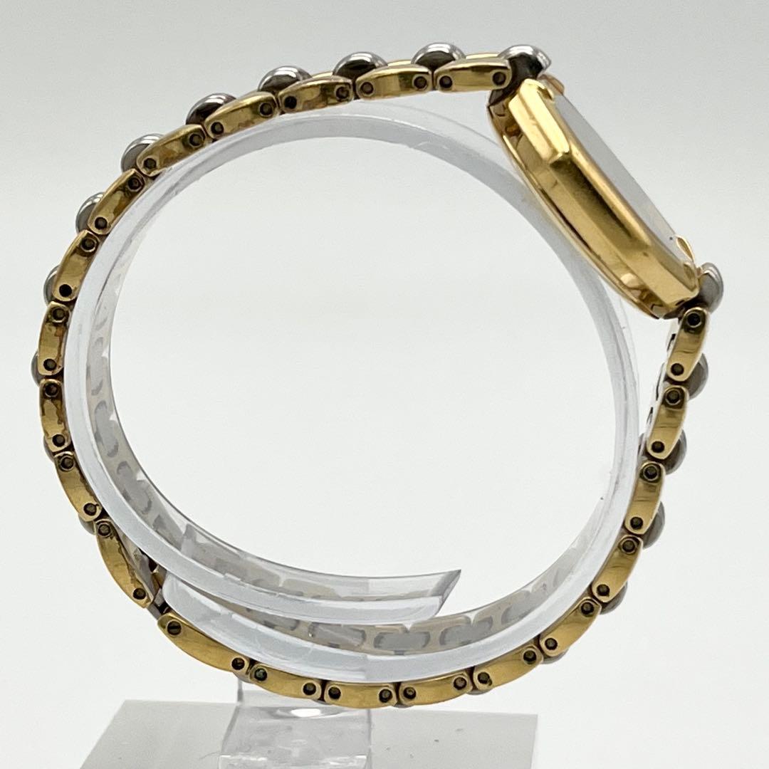 稼動 ディオール オクタゴン コンビ ゴールドべゼル 腕時計 Vintage