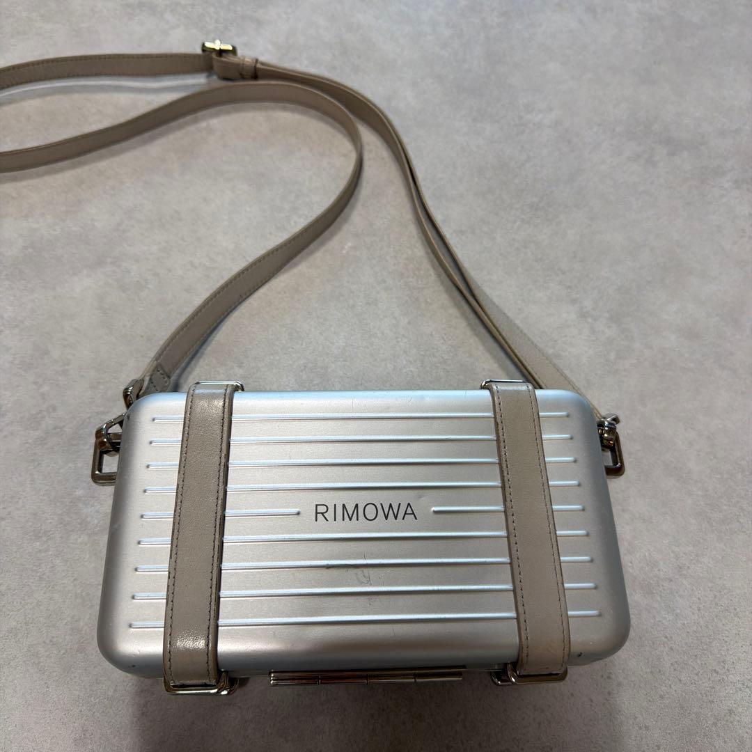 DIOR RIMOWA ショルダーバッグ シルバー