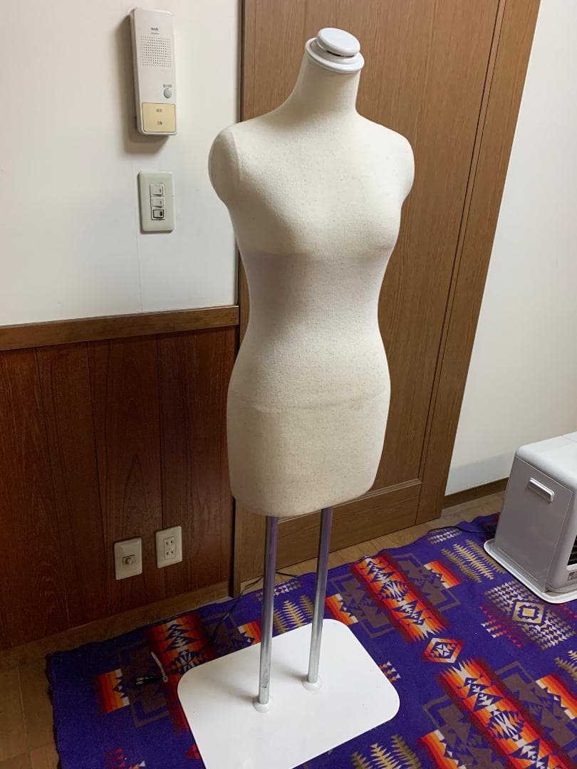 和装トルソー / マネキン 着物 着付け ReBodype 布張 スチールベース