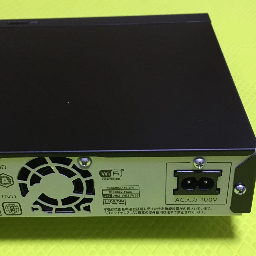 ◆美品◆2018年製◆シャープBD-NW1200◆純正リモコン◆2番組同時録画◆