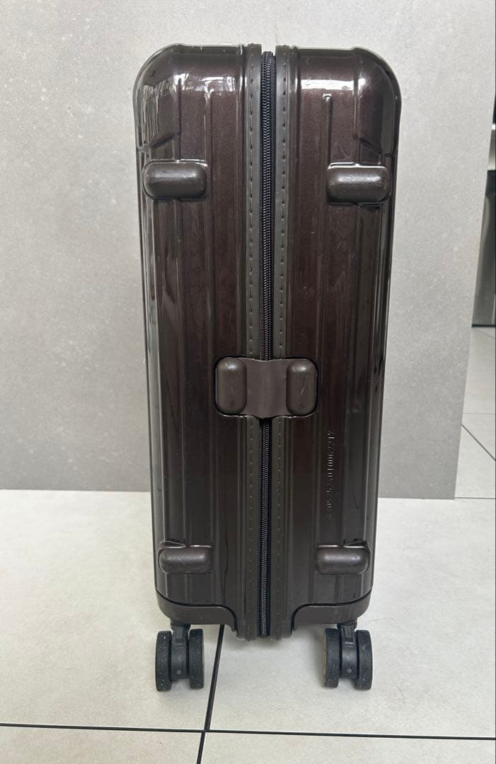 【メル様】RIMOWAサルサデラックス４輪_32㍑（チョコブラウン）機内持込可