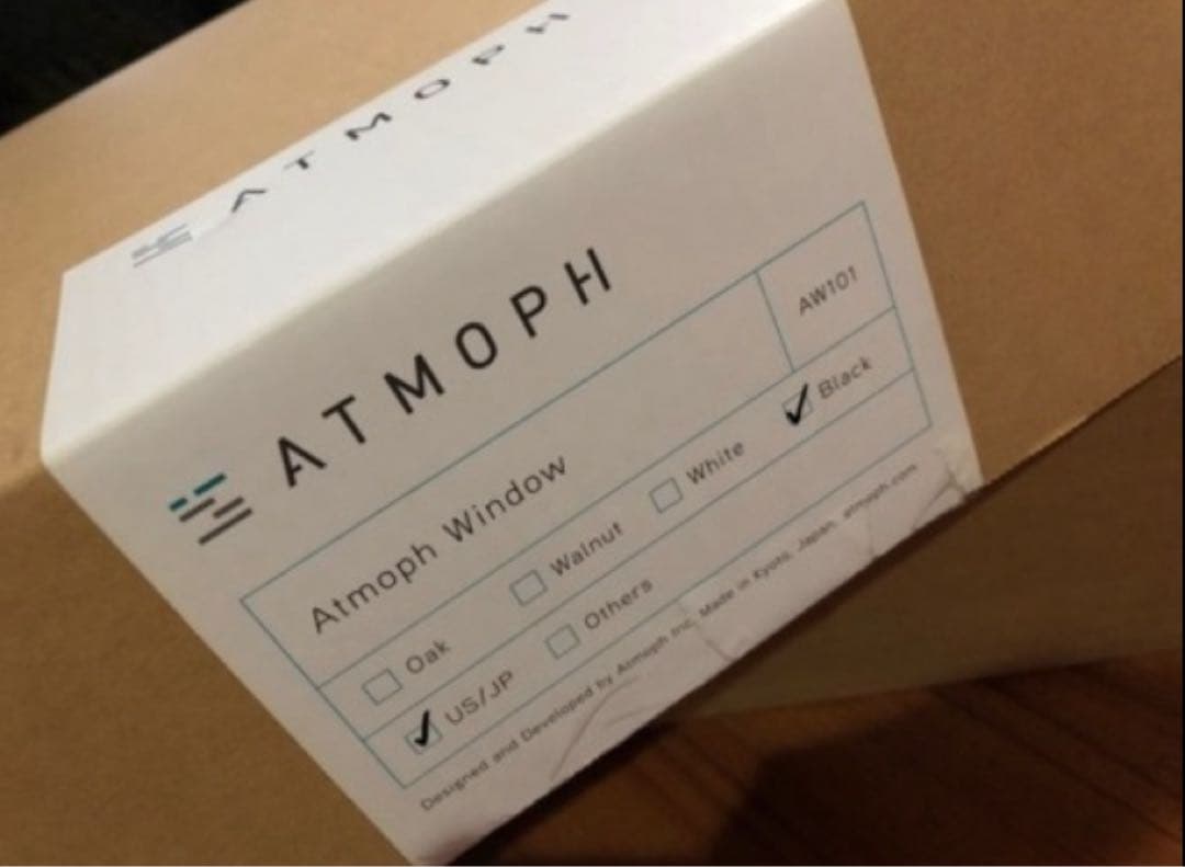 ATMOPH Window ブラック