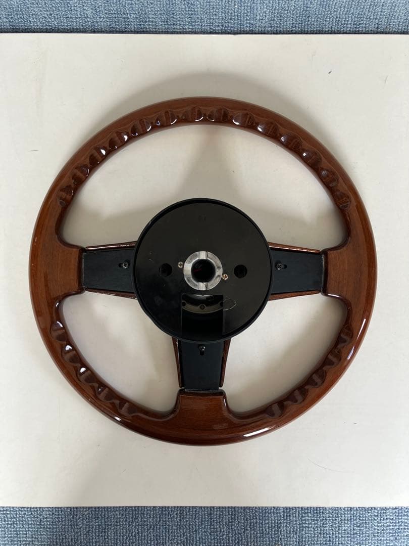 イタルボランテ italvolanti ウッド ステアリング 350mm