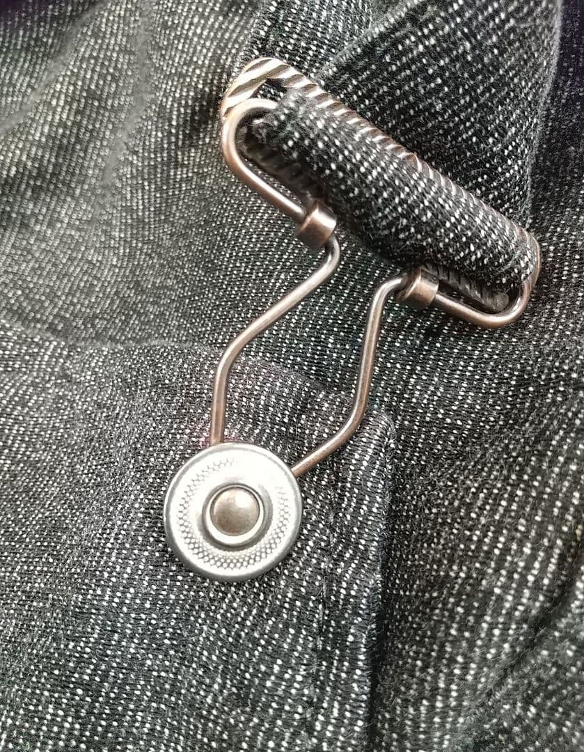 価格変更 Fob factory F0466 ダークグレーオーバーオール