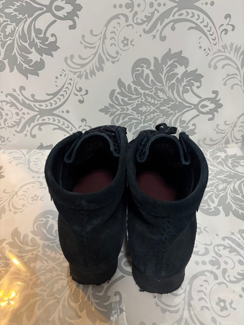 【Clarks】 クラークス ワラビーブーツ ゴアテックス ブラック 防水