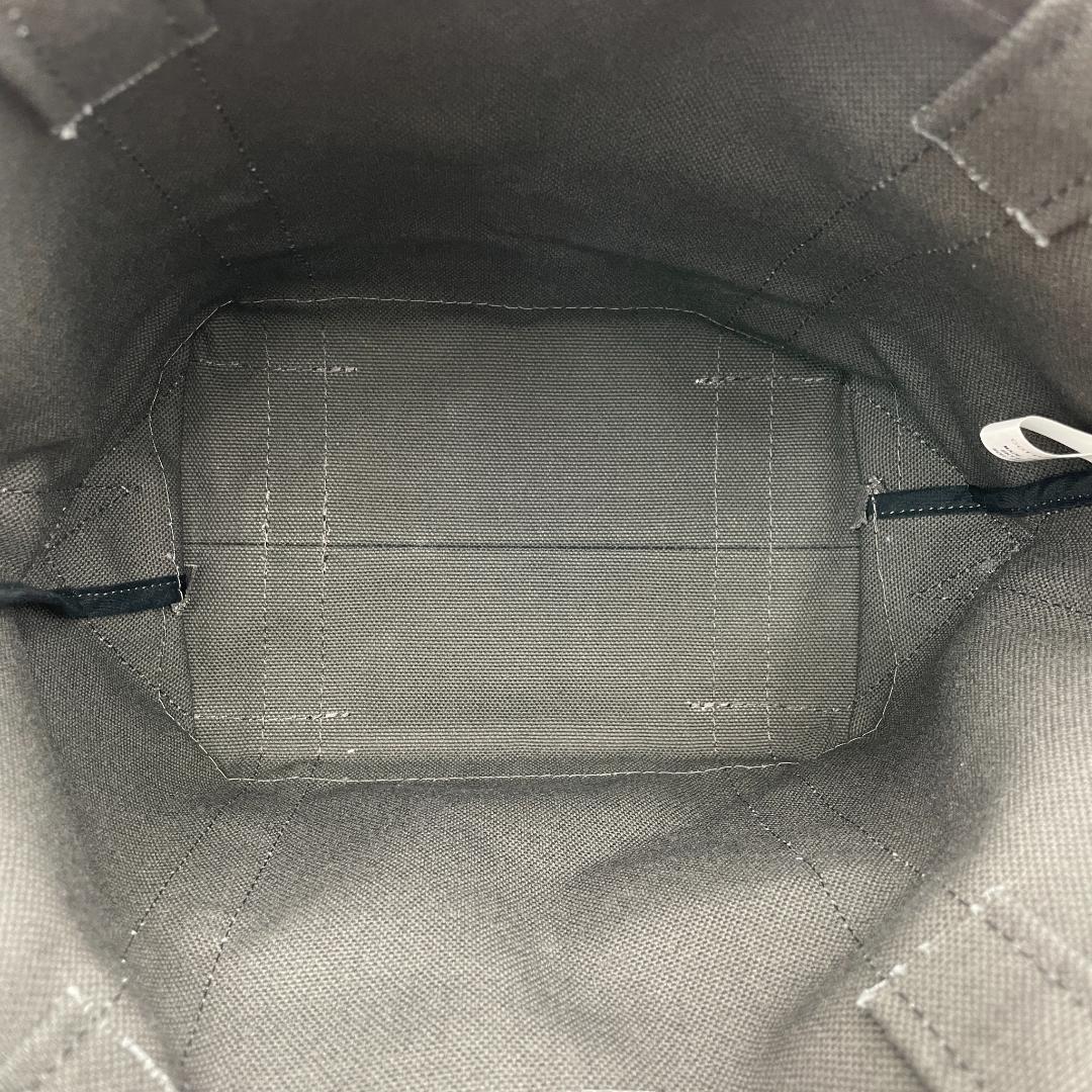 美品 ORCIVAL トートバッグ キャンバス ブラック タグ付き Sサイズ