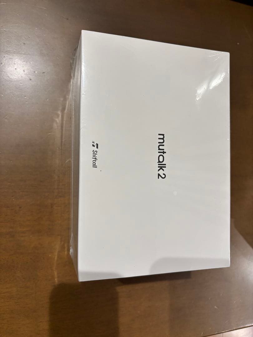 新品・未使用・未開封 Shiftall 防音マイク mutalk 2 防音