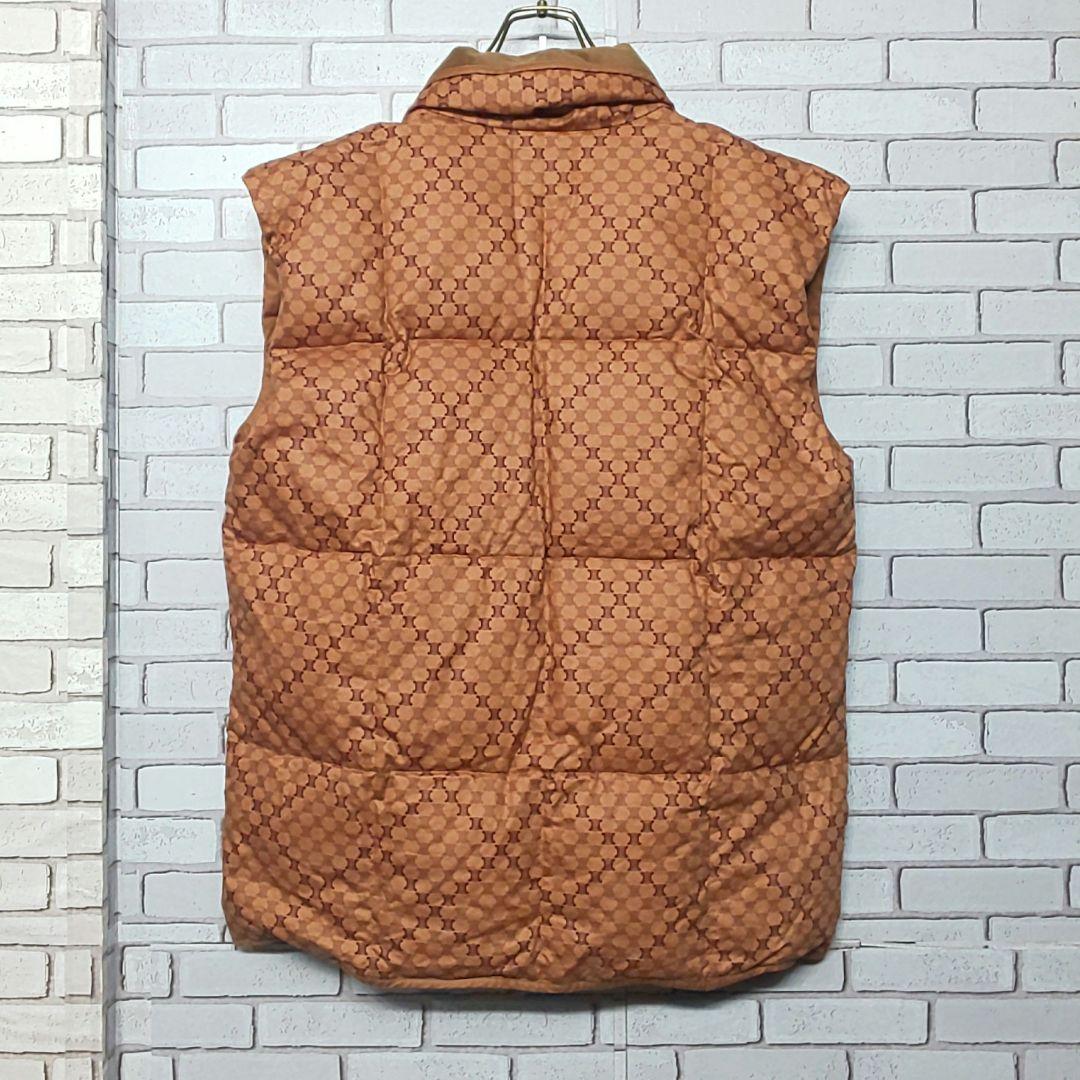 【CELINE】セリーヌ ダウンベスト 西川産業 マカダム柄