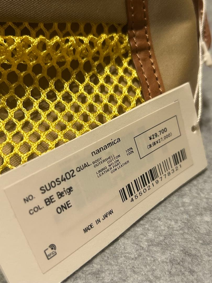 バッグ nanamica Water Repellent Belt Bag