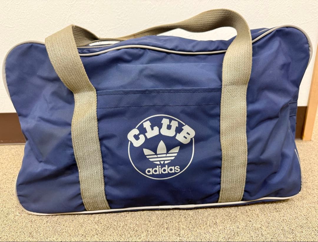 アディダス adidas ボストンバック 80sビンテージ クラブ デサント