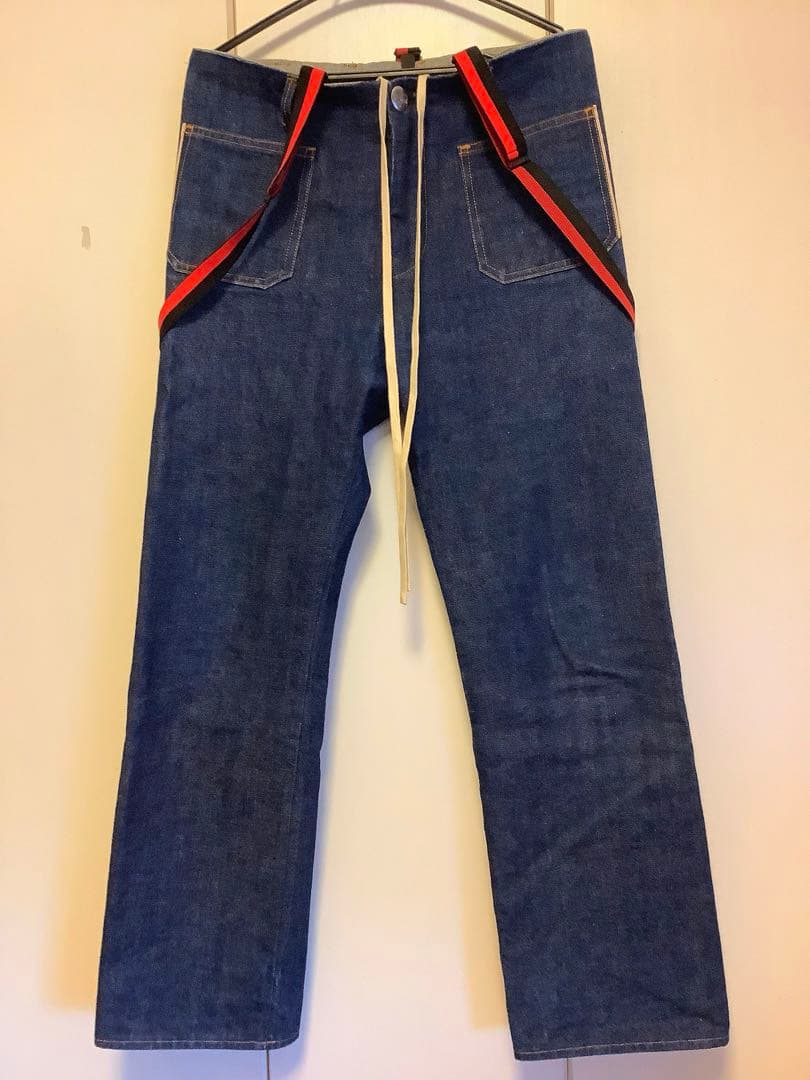 モモコハウス⭐︎★SUNSEA(サンシー) サスペンダー　デニムパンツ