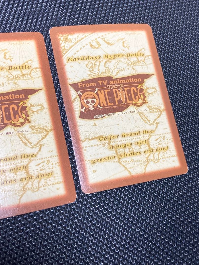 ワンピースカードダス　ルフィ　ゾロ　サンジ　セット