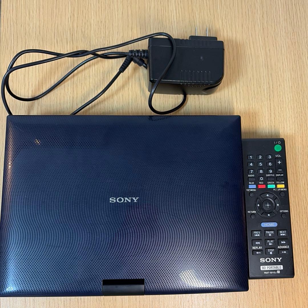 SONY ポータブルDVD、ブルーレイプレーヤー　2017年製