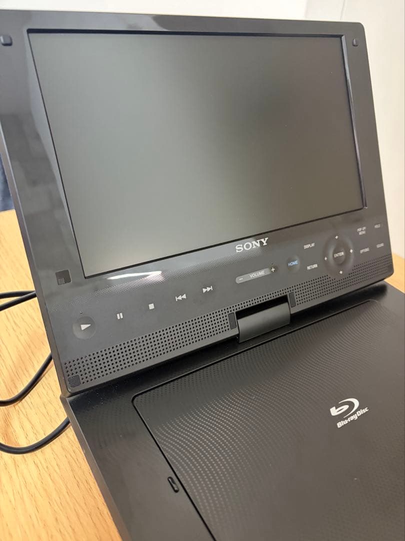 SONY ポータブルDVD、ブルーレイプレーヤー　2017年製