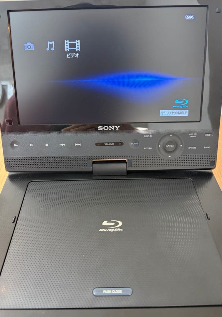 SONY ポータブルDVD、ブルーレイプレーヤー　2017年製