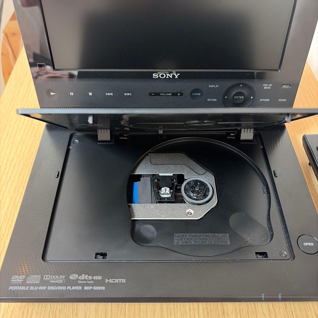 SONY ポータブルDVD、ブルーレイプレーヤー　2017年製