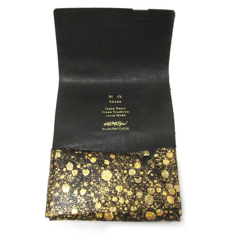 限定 所作 ショサ クォーツ ケース ゴールド カードケース 財布