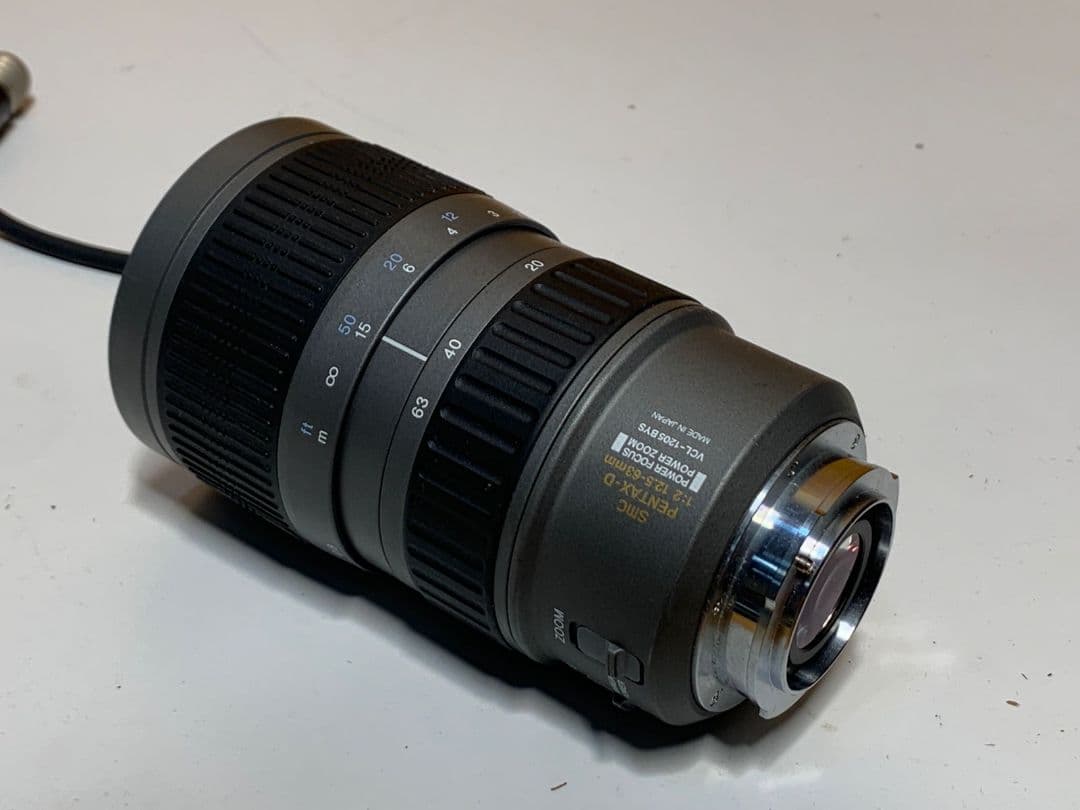 Pentax-D 1:2 12.5-63mm レンズ VCL-1205BYS