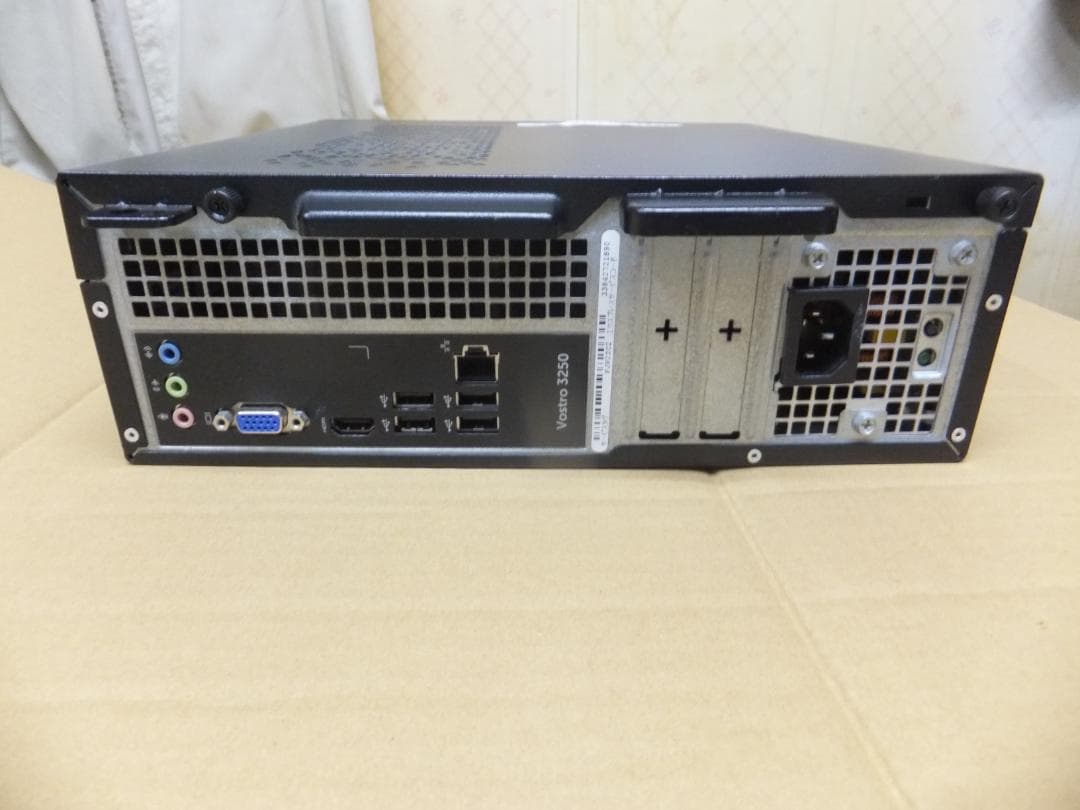 (1659) W11秒速起動新品SSD254G dell3250 i7 12G