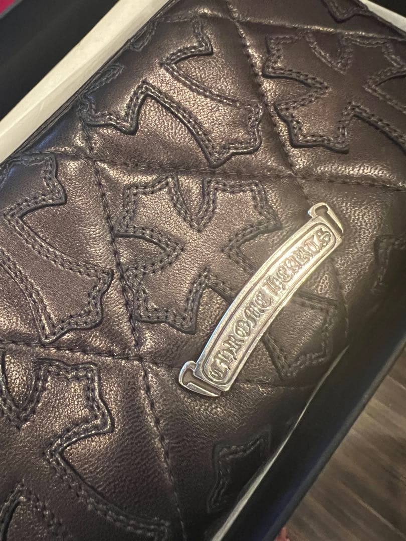 【新品】CHROME HEARTS REC F ZIP QUILTED