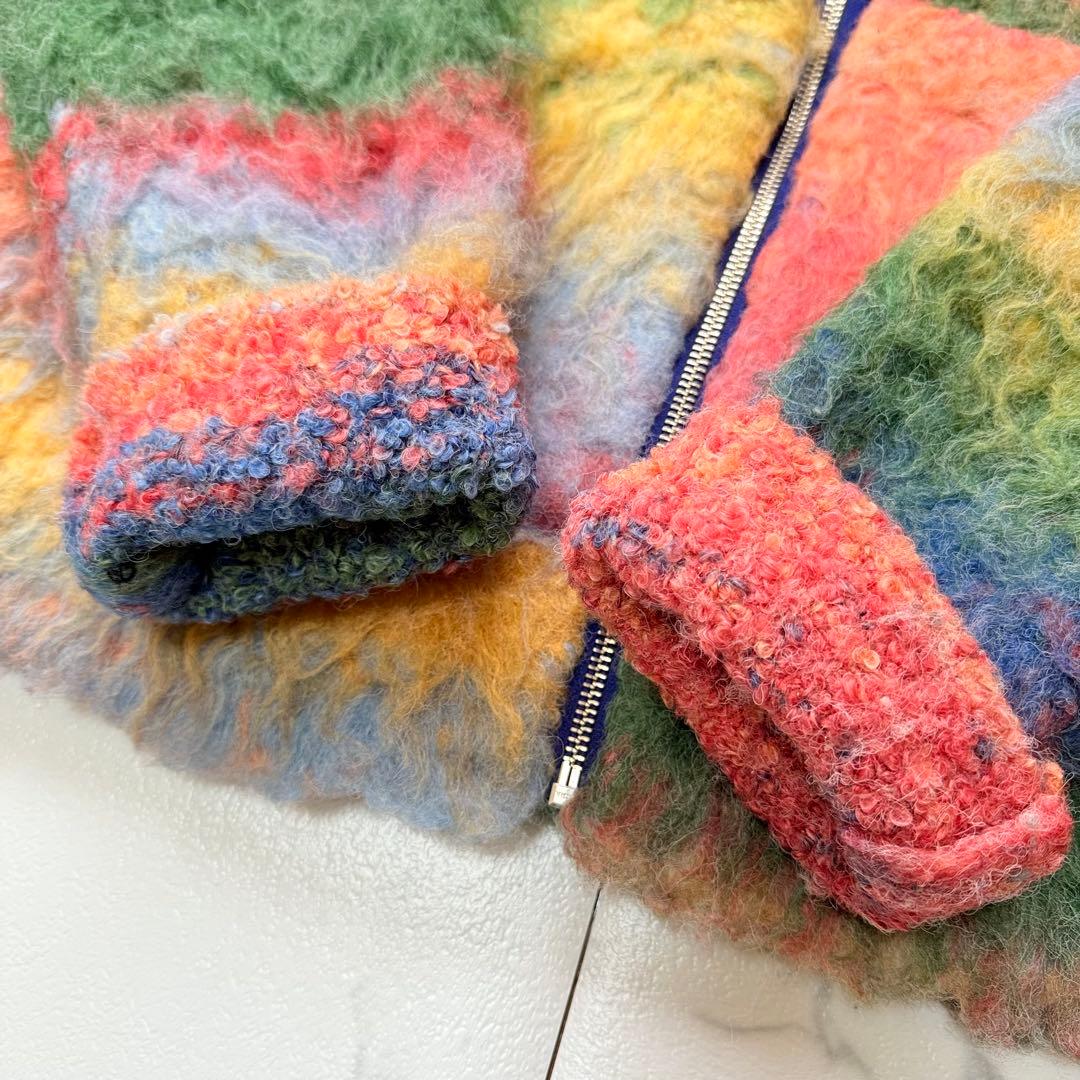 トップス BEAMS FUTURE ARCHIVE / SHAGGY KNIT PARKA