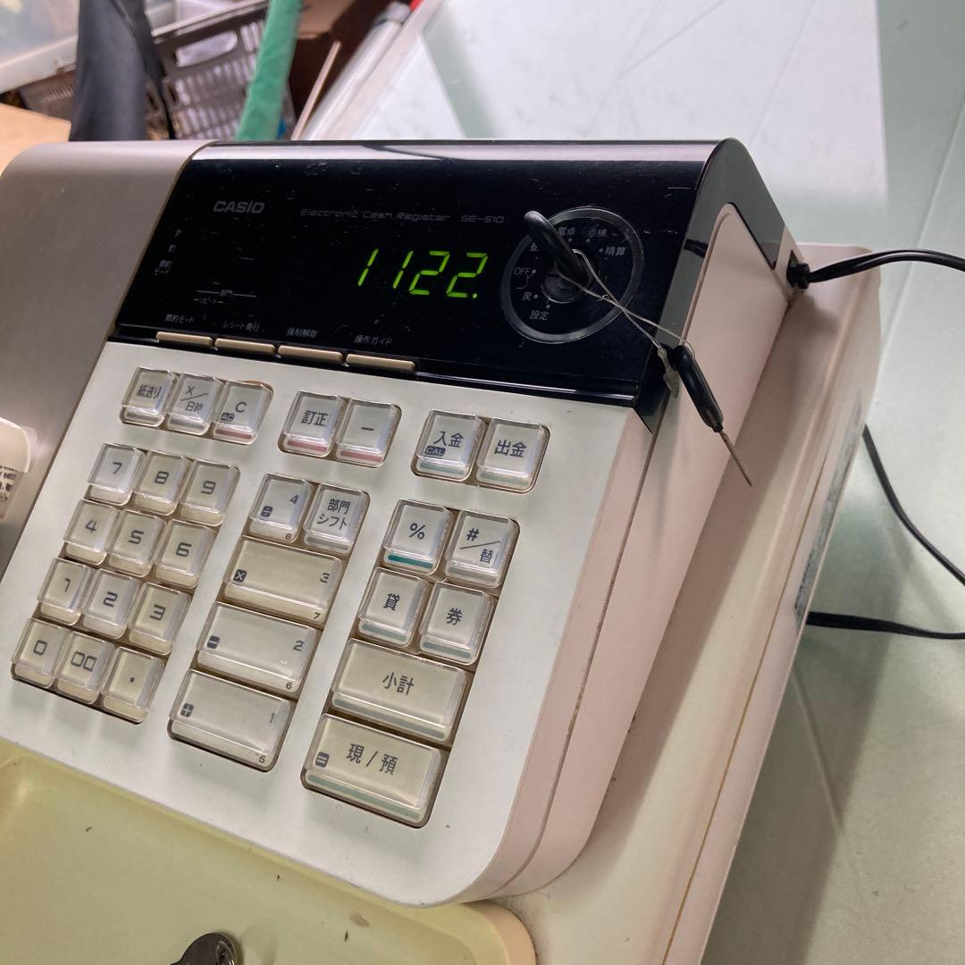 値下げ　カシオ　レジスター　SE-S10