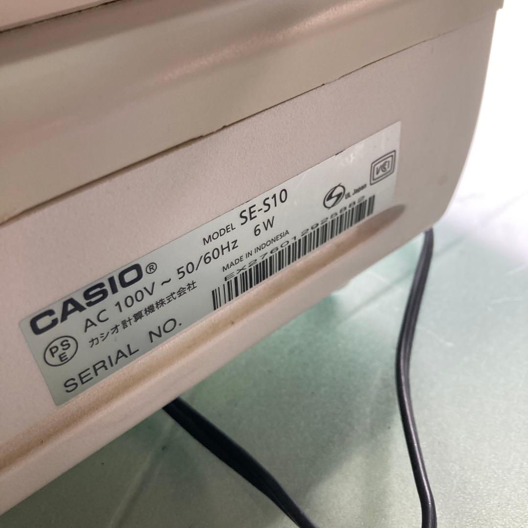 値下げ　カシオ　レジスター　SE-S10