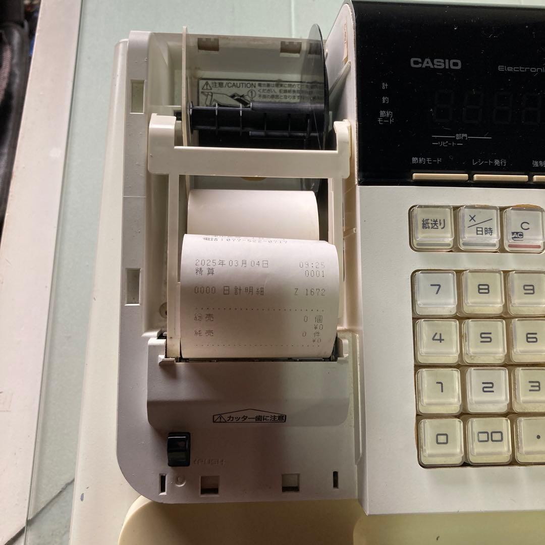 値下げ　カシオ　レジスター　SE-S10