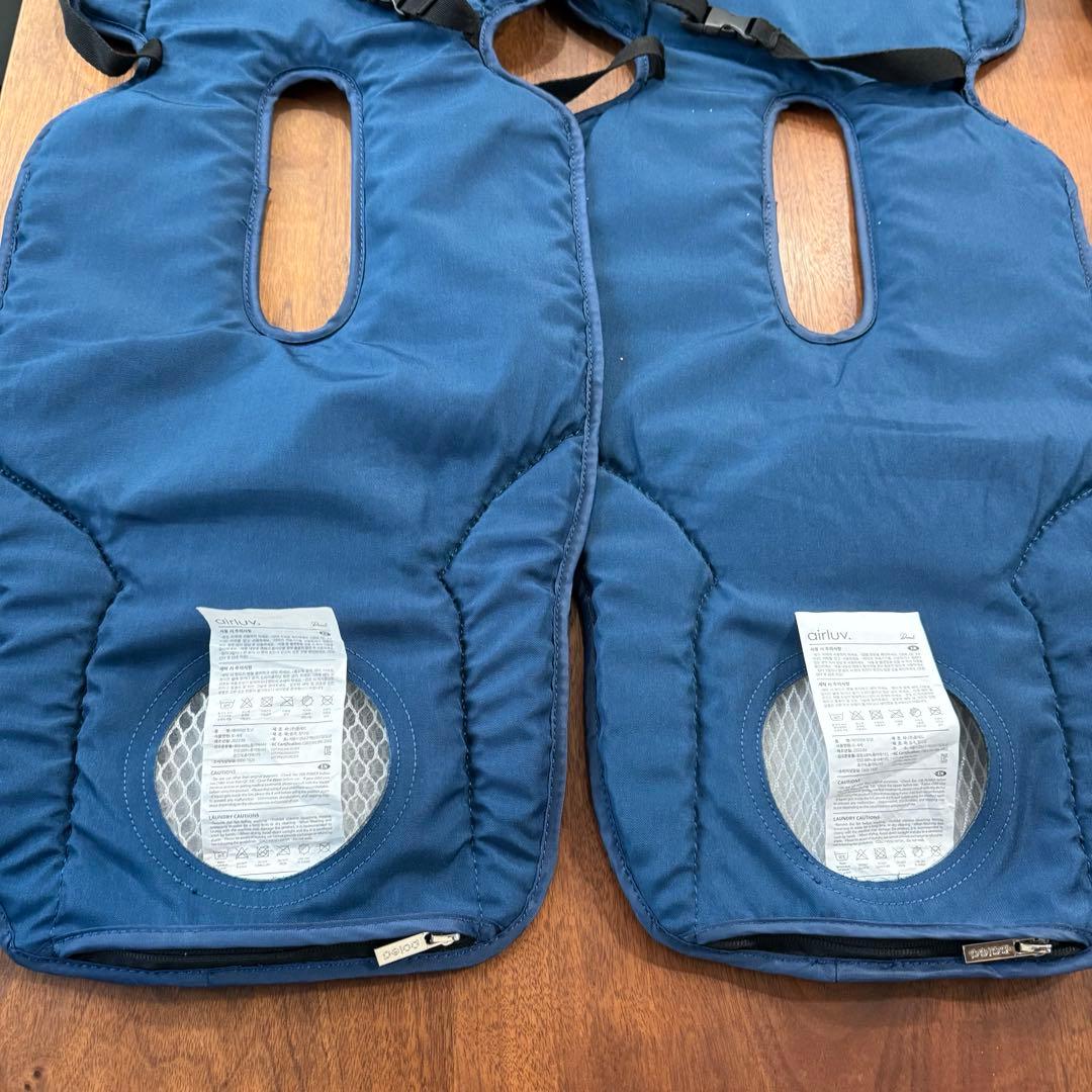 エアラブ2 ドーナッツ ストライプ airluv donut ファン付 2セット