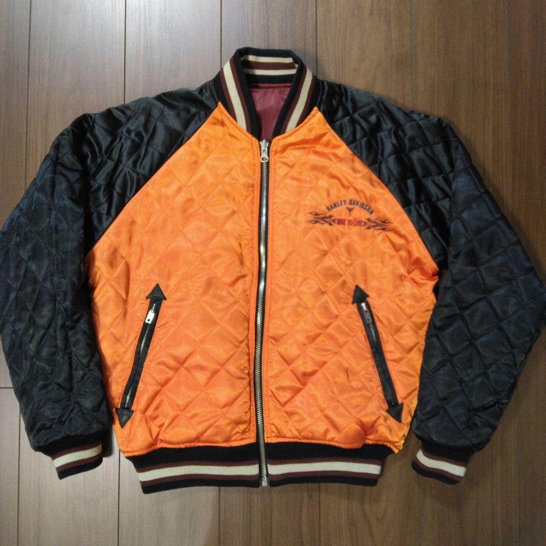 【イチ押し】ハーレーダビッドソン リバーシブルスカジャン