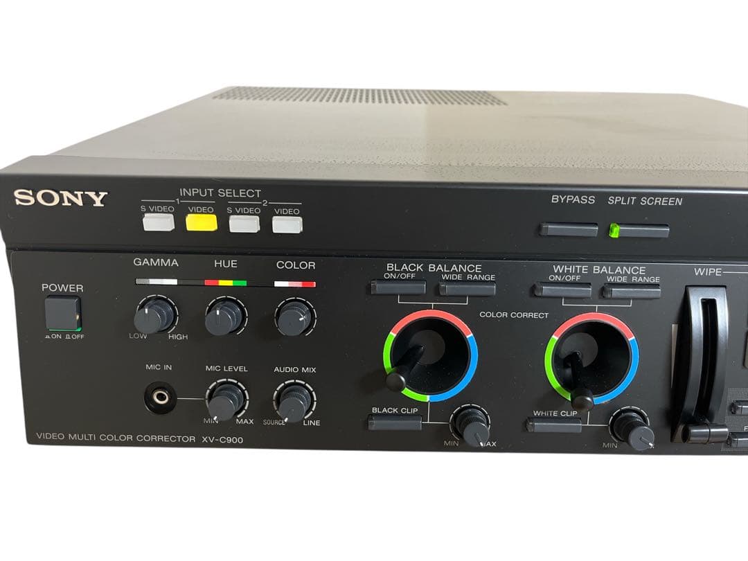 SONY ソニー ビデオマルチカラーコレクター ビデオ編集効果機 XV-C900