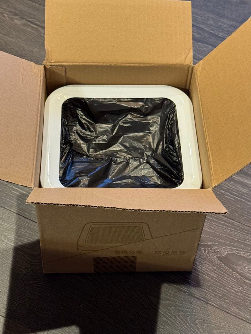 townew電動ゴミ箱 自動開閉 密封機能付きカートリッジ5個付！スマートゴミ箱