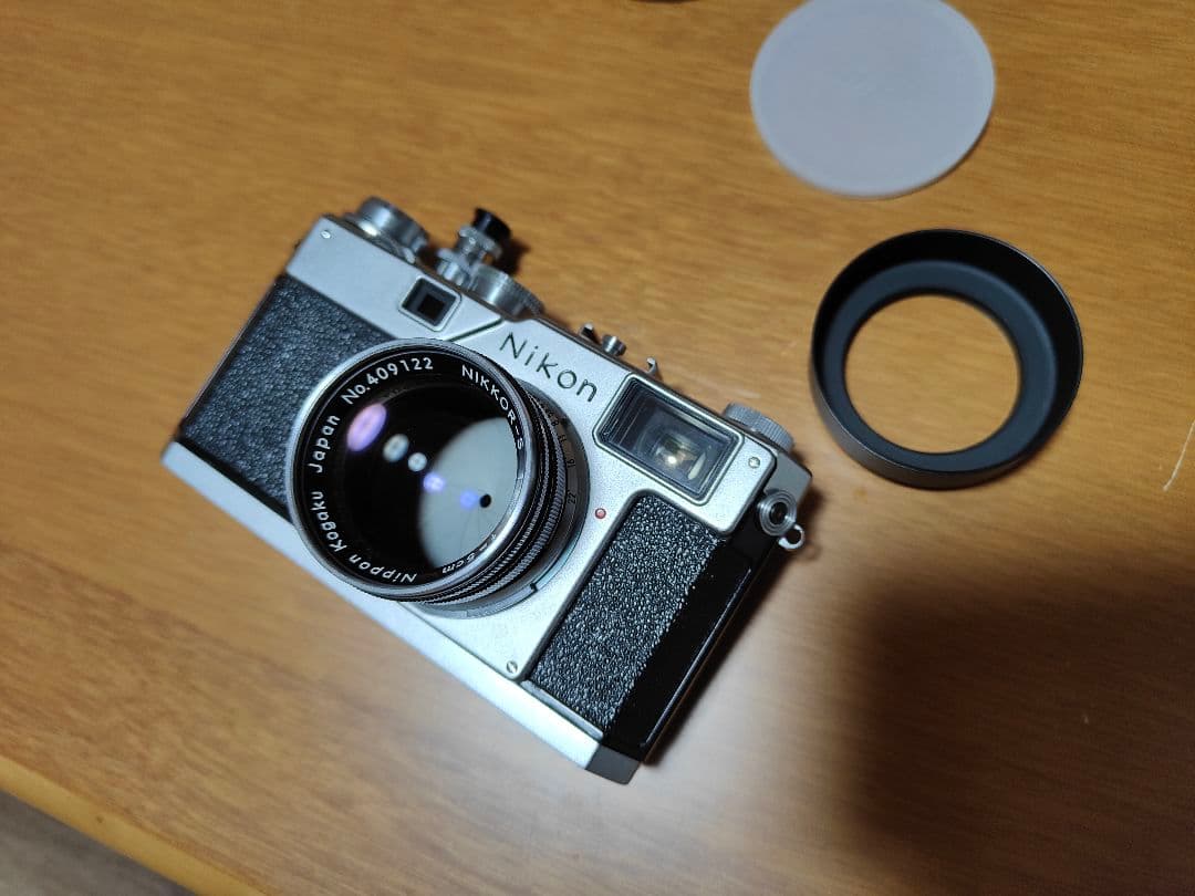 ニコンS4 整備済み美品 50mm f1.4付き