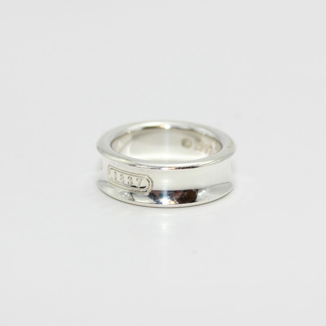 美品 Tiffany&Co. アクセサリー ナロー シルバー リング 指輪11号