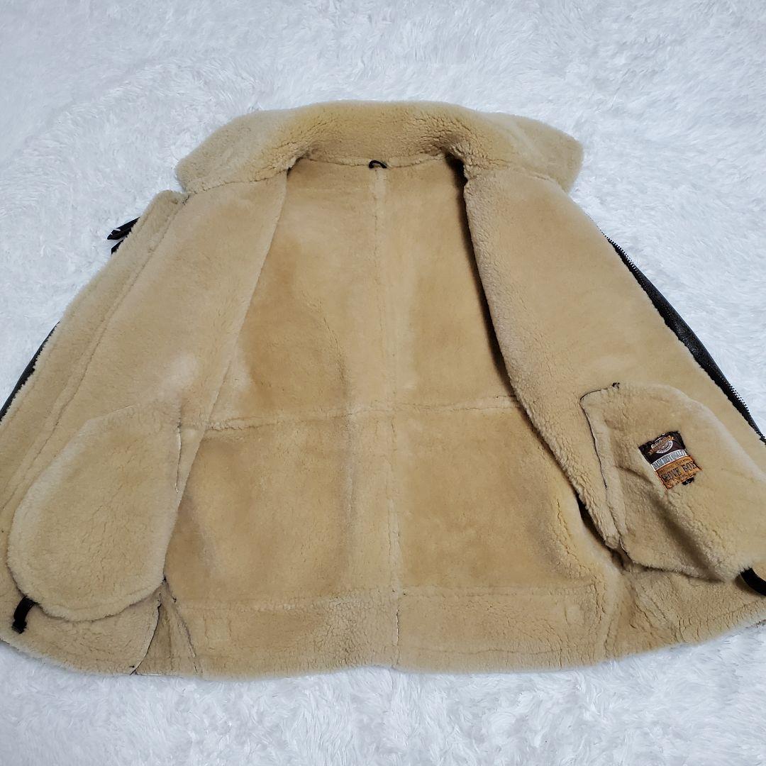 グローブボックス　リアルムートン　フライトジャケット　B-3　L