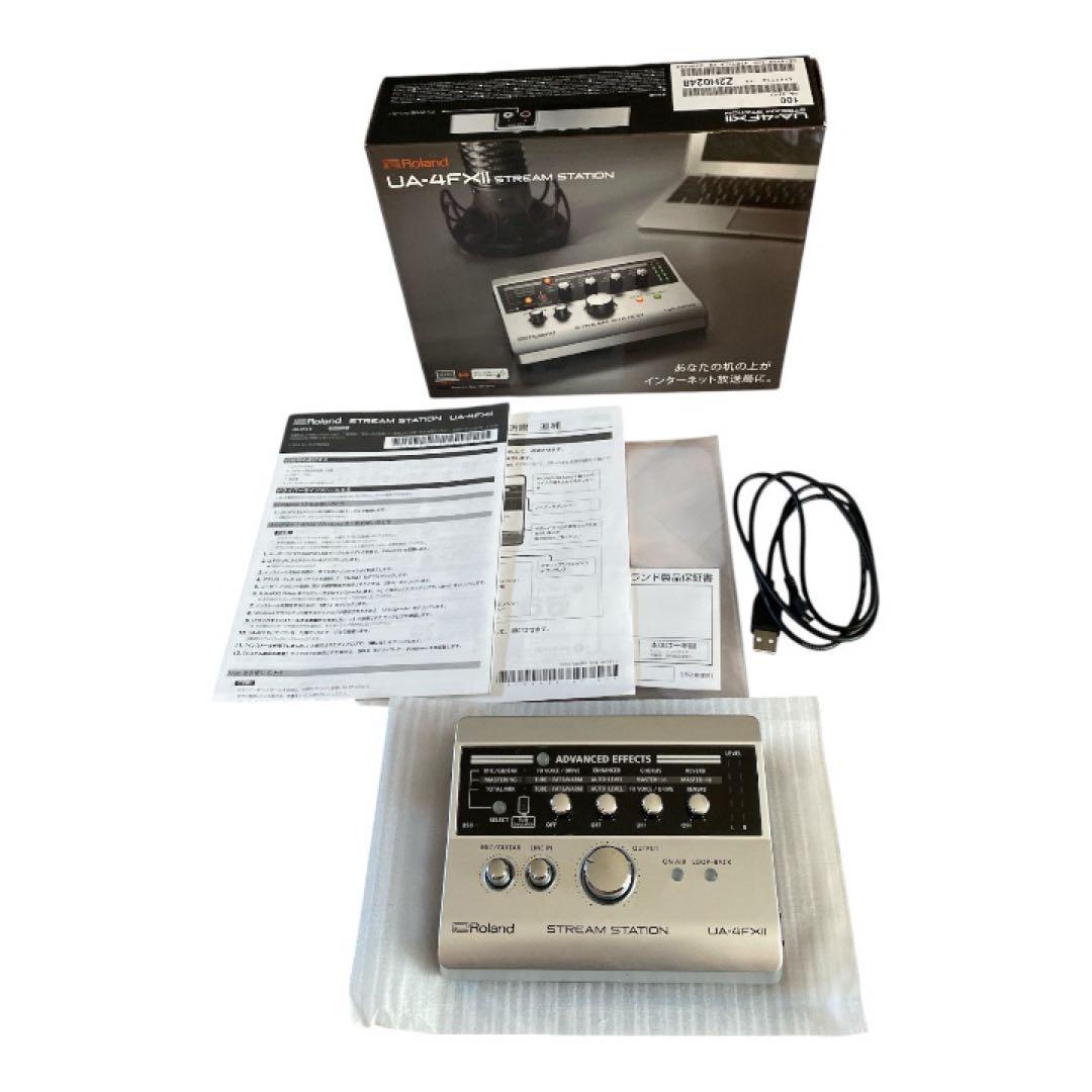 [美品] Roland UA-4FX2 動作確認済み　オーディオインターフェース