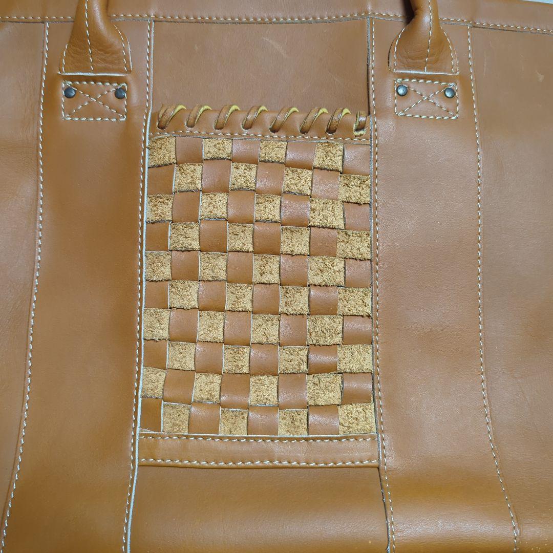 TRION トートバッグ　ボストンバッグ 本革バッグ