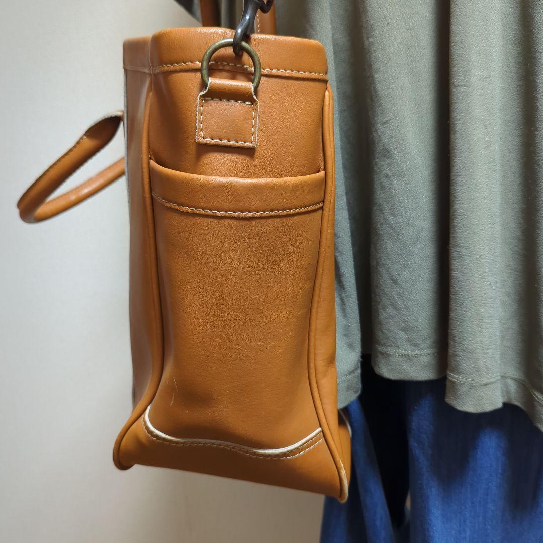 TRION トートバッグ　ボストンバッグ 本革バッグ