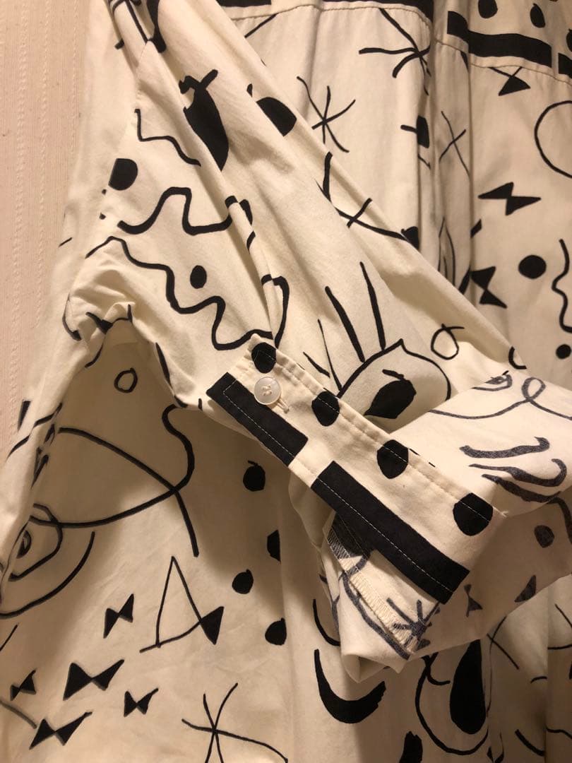 美品　Hiroko Koshino オーバーブラウス　ビッグシャツブラウス